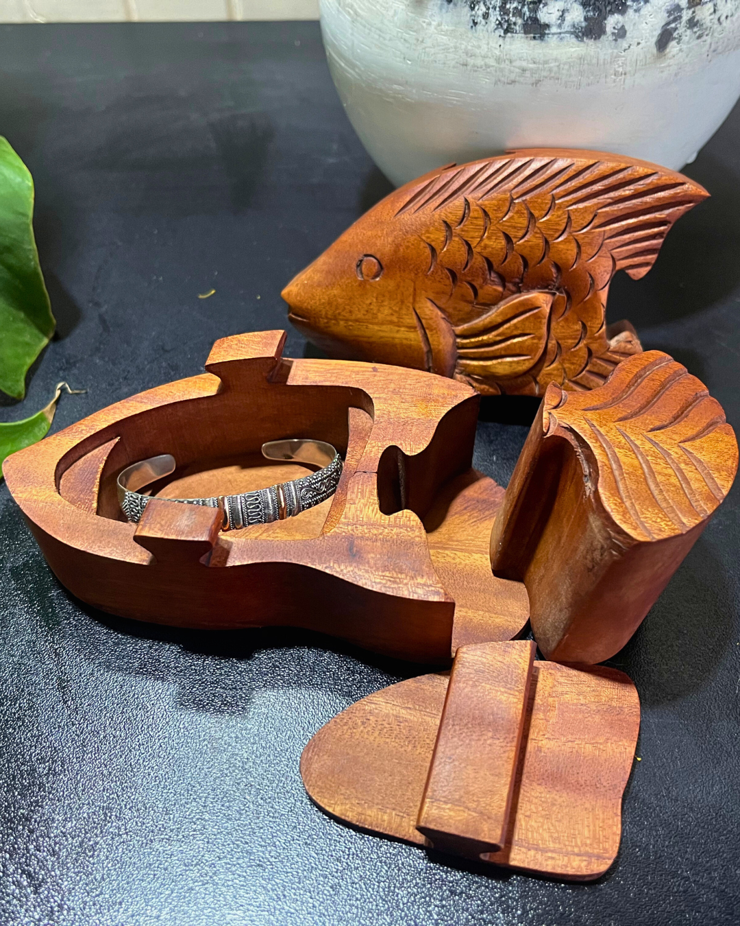 CAIXA SEGREDO ARTESANAL – FEITA À MÃO EM BALI