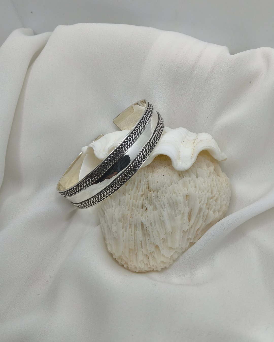 BRACELETE ELOS EM PRATA 925 – FEITO À MÃO EM BALI