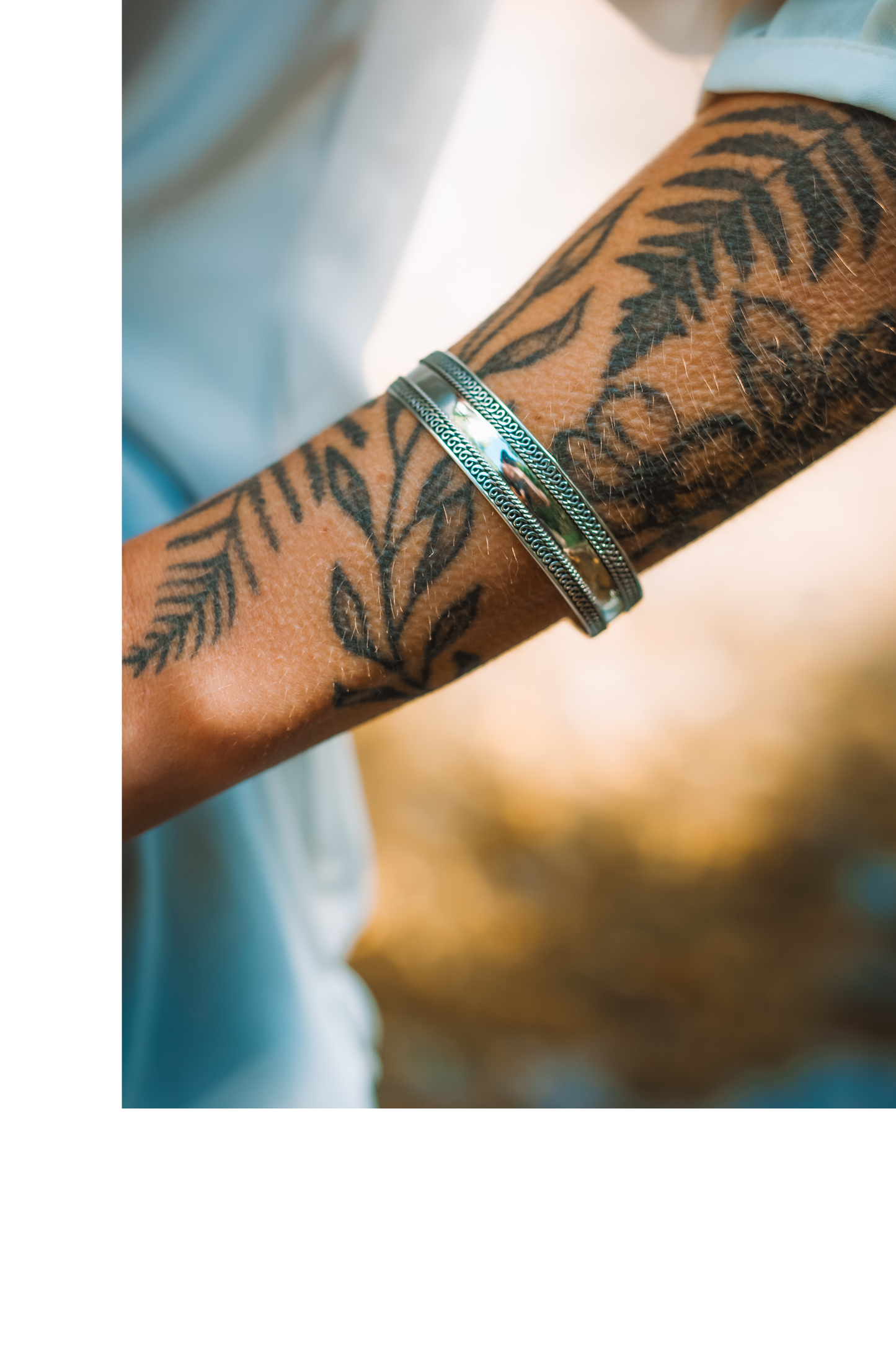 BRACELETE ELOS EM PRATA 925 – FEITO À MÃO EM BALI