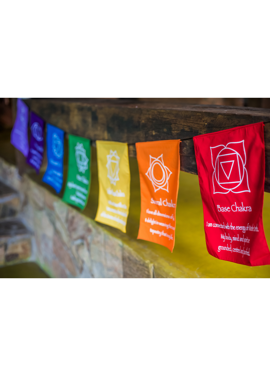 BANDEIRA 7 CHAKRAS