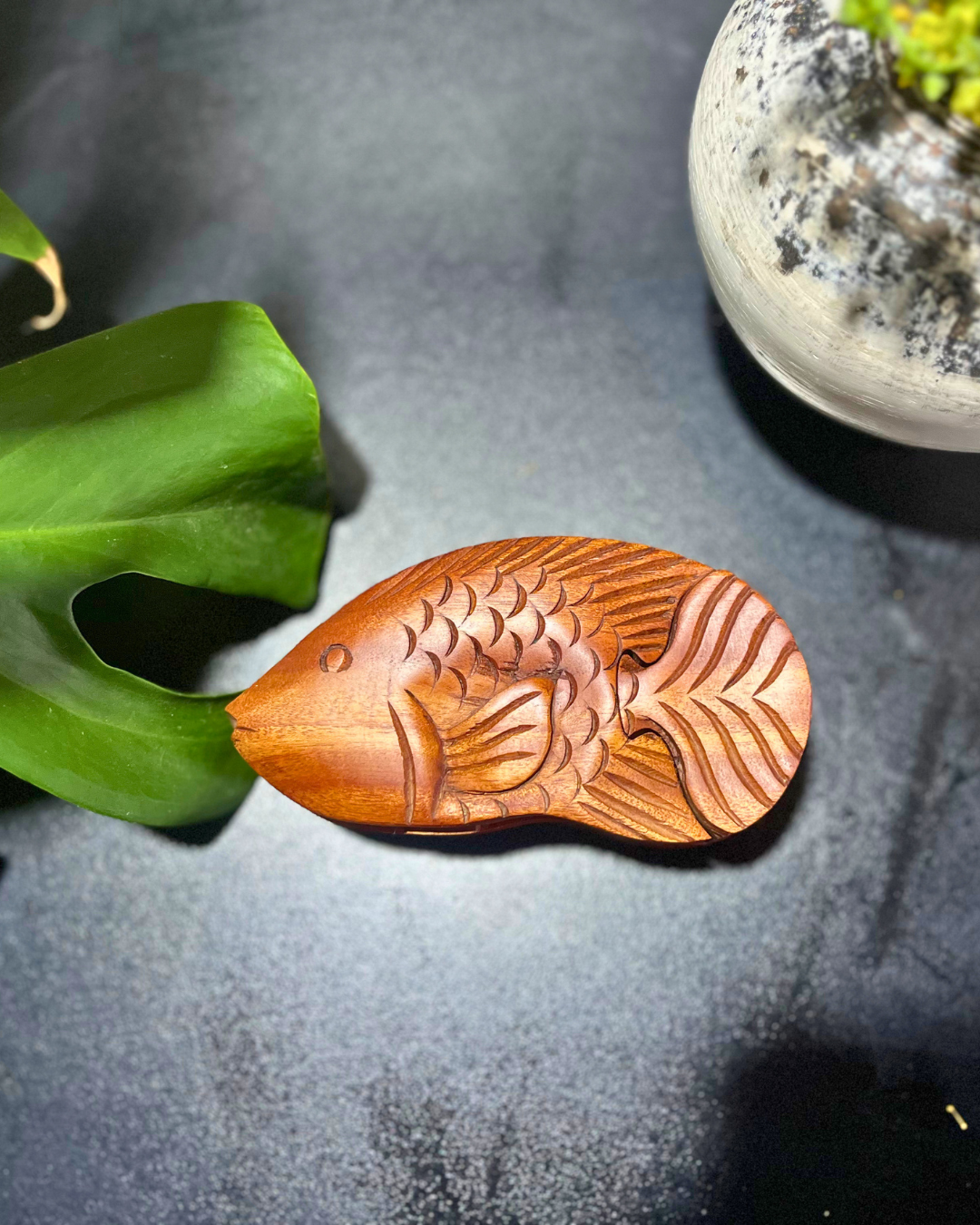 CAIXA SEGREDO ARTESANAL – FEITA À MÃO EM BALI