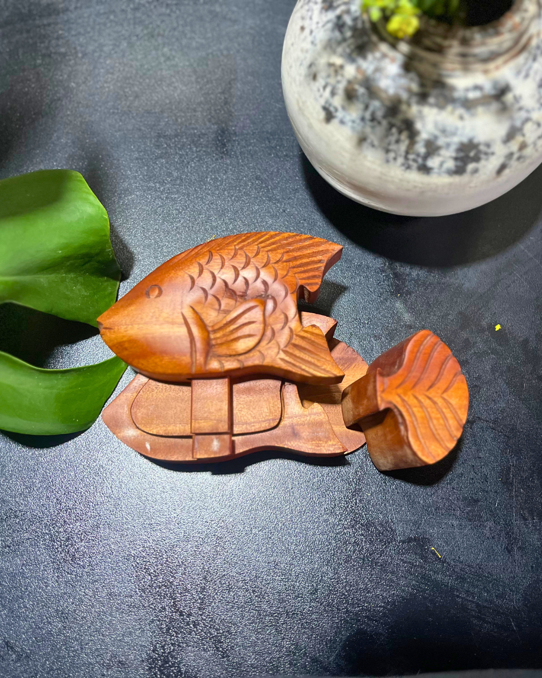 CAIXA SEGREDO ARTESANAL – FEITA À MÃO EM BALI