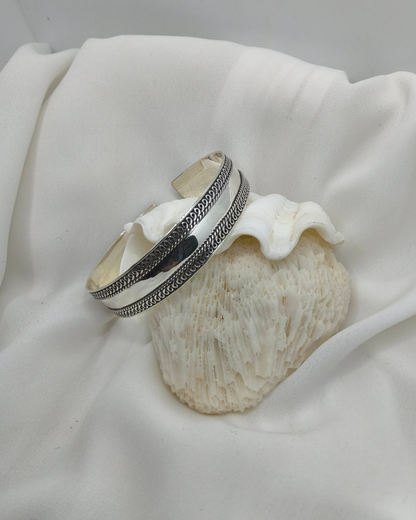 BRACELETE ELOS EM PRATA 925 – FEITO À MÃO EM BALI