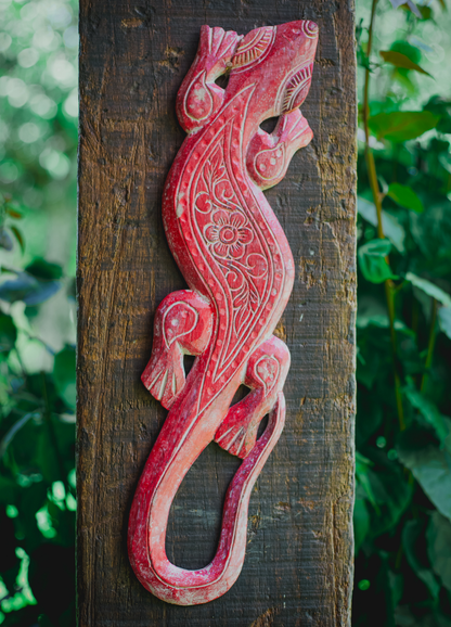 GECKO DECORATIVO – ELEMENTO NATURAL PARA PAREDES E AMBIENTES EXTERNOS