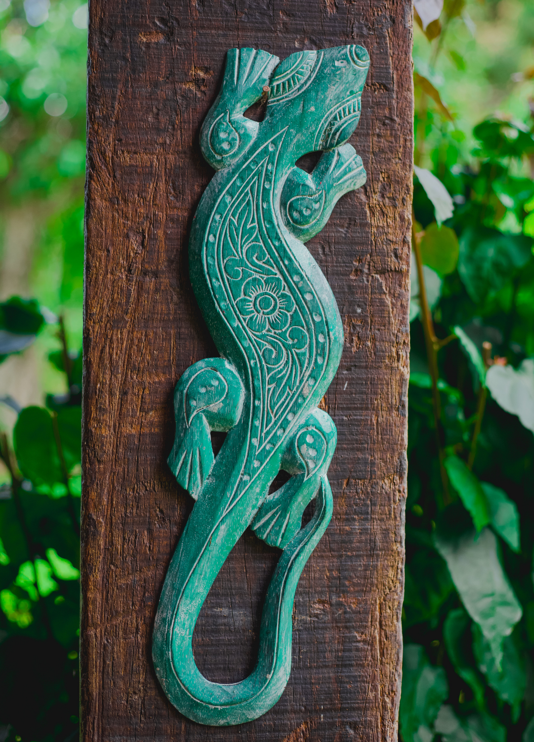 GECKO DECORATIVO – ELEMENTO NATURAL PARA PAREDES E AMBIENTES EXTERNOS